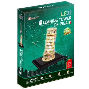 Cubic Fun Pisa Kulesi - İtalya (Led Işıklı)