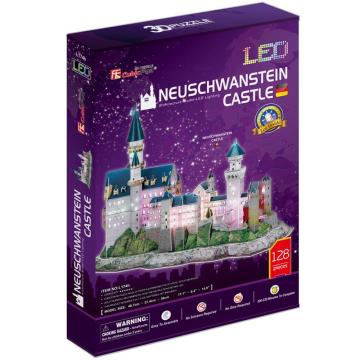 Cubic Fun Neuschwanstein Kalesi - Almanya (Led Işıklı)