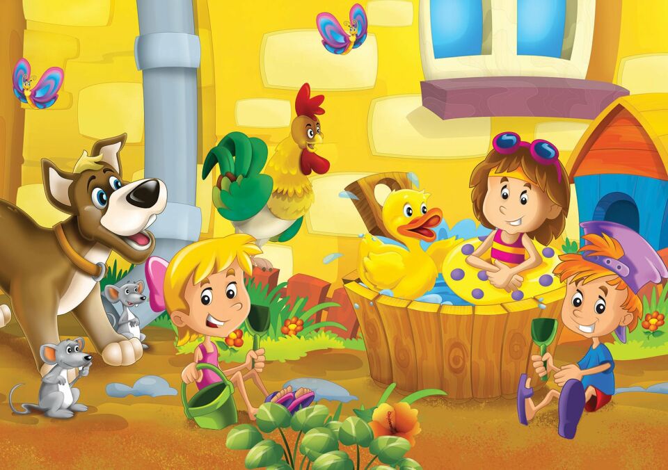 Yappuzz Havuz Keyfi 25 Parça Çoçuk Puzzle