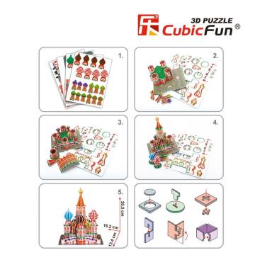 Cubic Fun Aziz Vasil Katedrali - Rusya