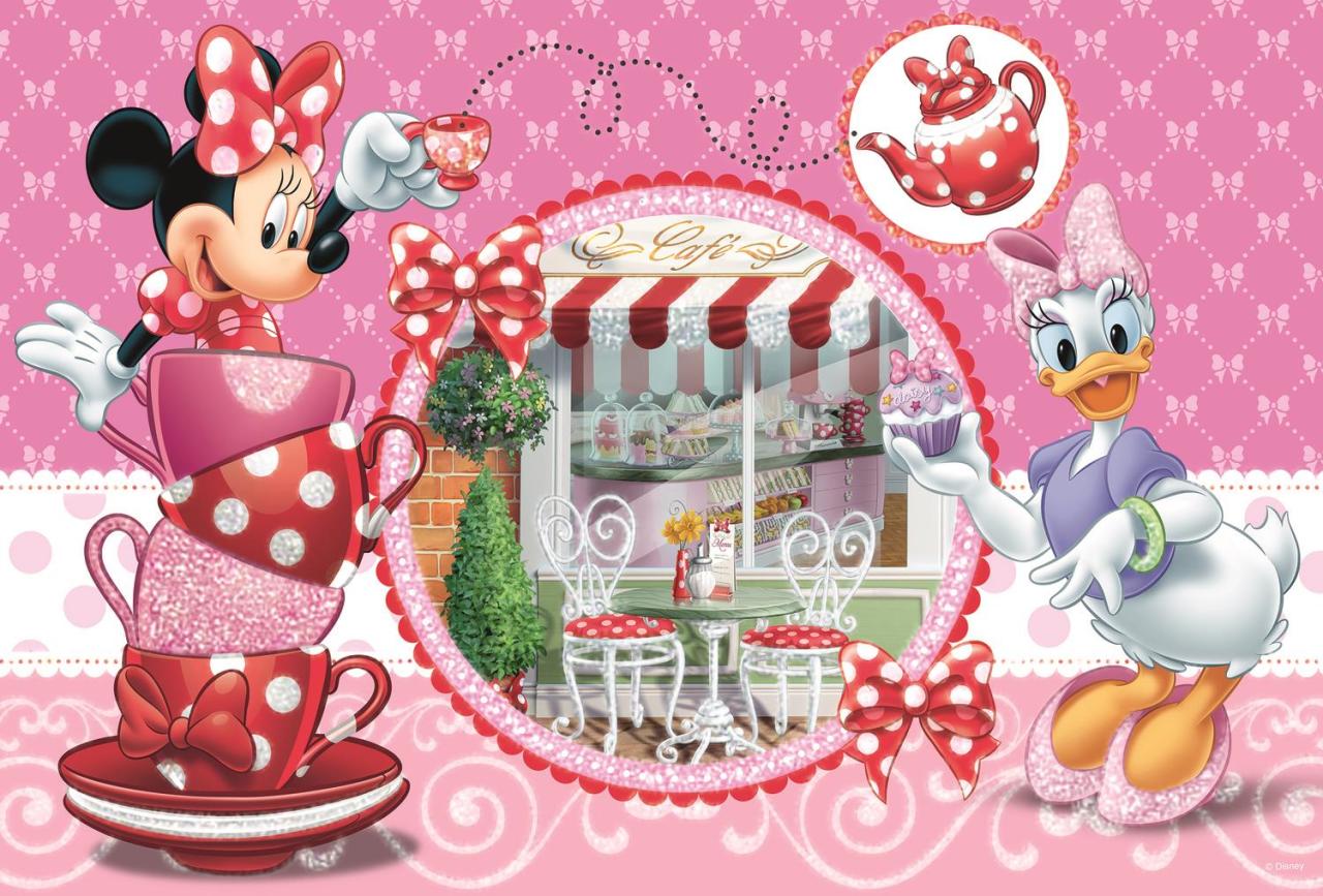 Trefl Puzzle Minnie Mouse 50 Işıltılı Simli Parça Yapboz