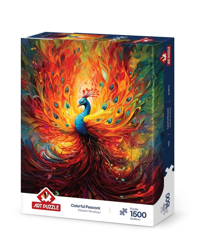 Art Puzzle Efsanevi Tavuskuşu 1500 Parça Puzzle
