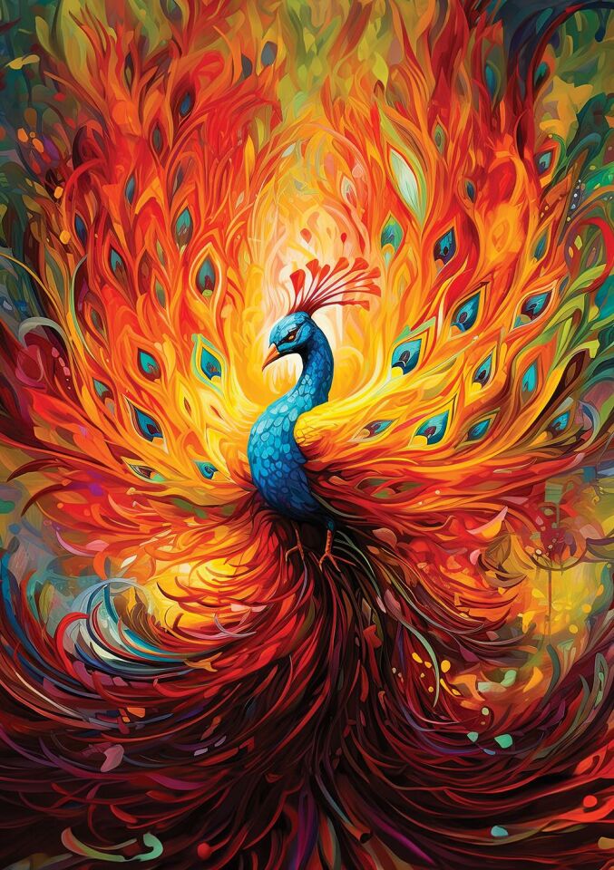 Art Puzzle Efsanevi Tavuskuşu 1500 Parça Puzzle