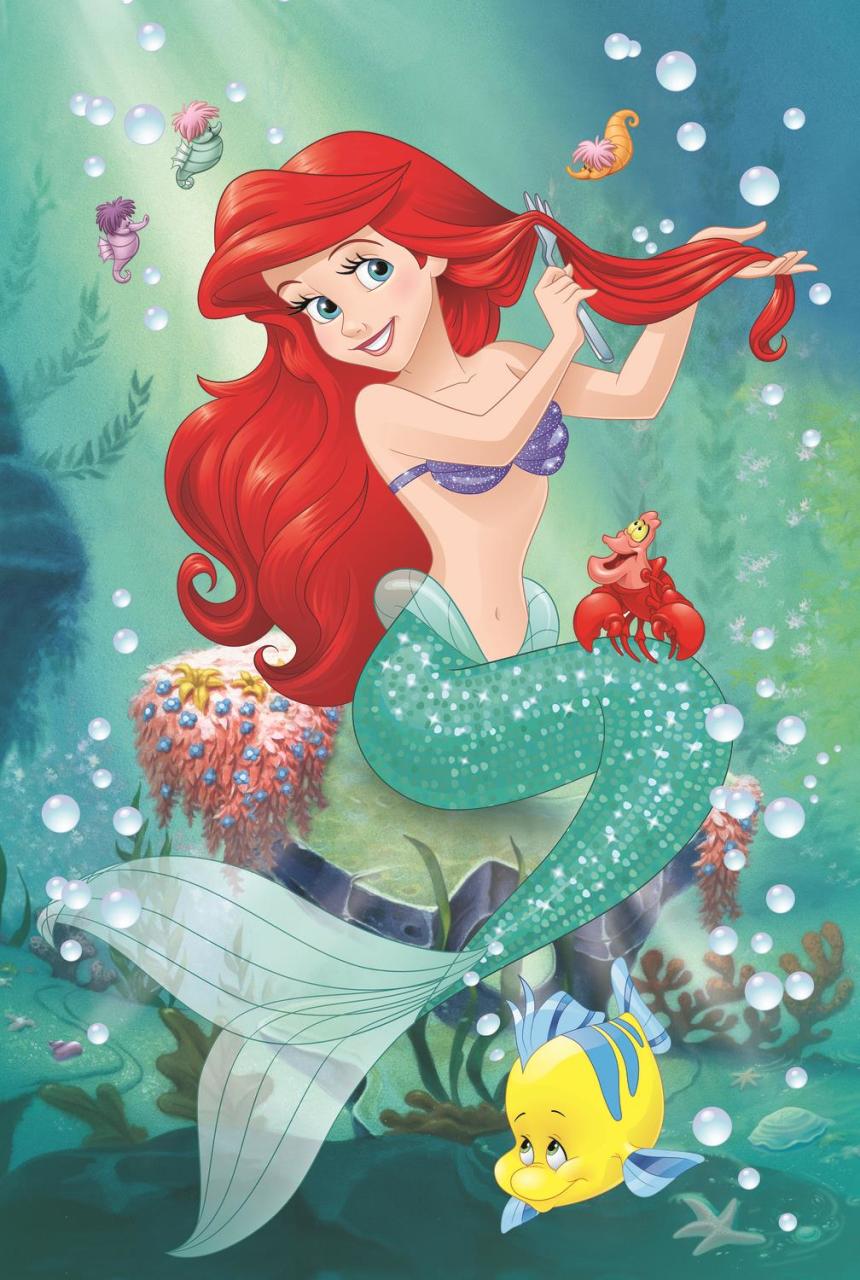 Trefl Puzzle Princess Underwater Bauty Salon 24 Parça Maxi Yapboz