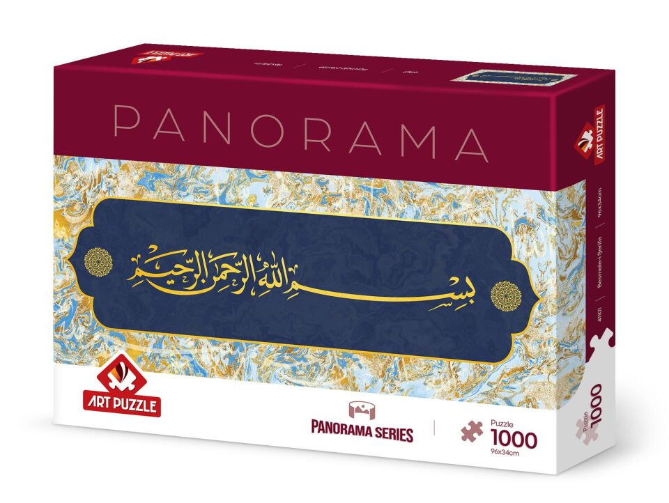 Art Puzzle Besmele-i Şerife 1000 Parça Panorama Puzzle - Puzzlesepeti