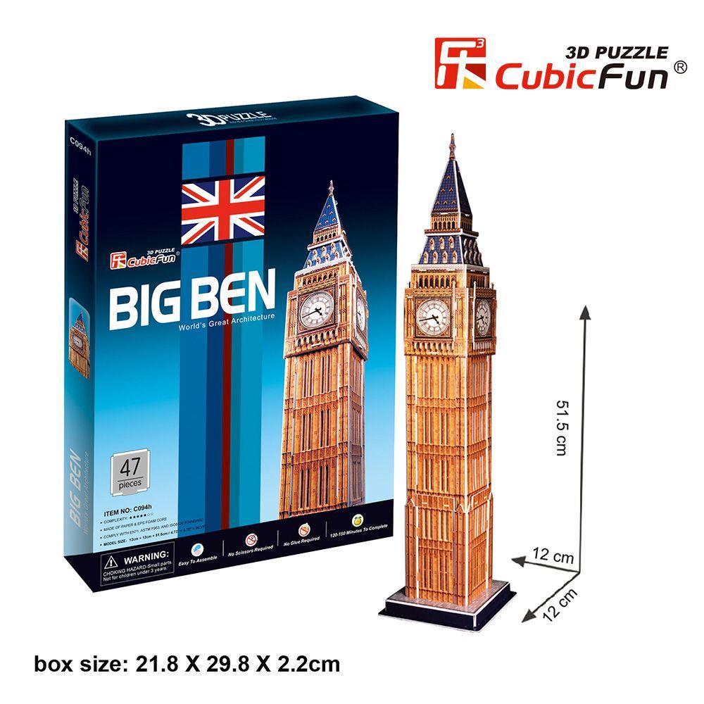 Cubic Fun Big Ben Saat Kulesi - İngiltere