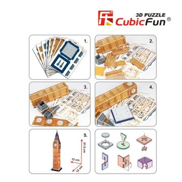 Cubic Fun Big Ben Saat Kulesi - İngiltere