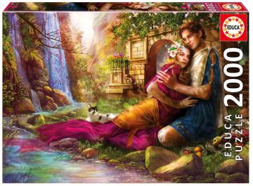 Educa Puzzle Secret Garden 2000 Parça Puzzle
