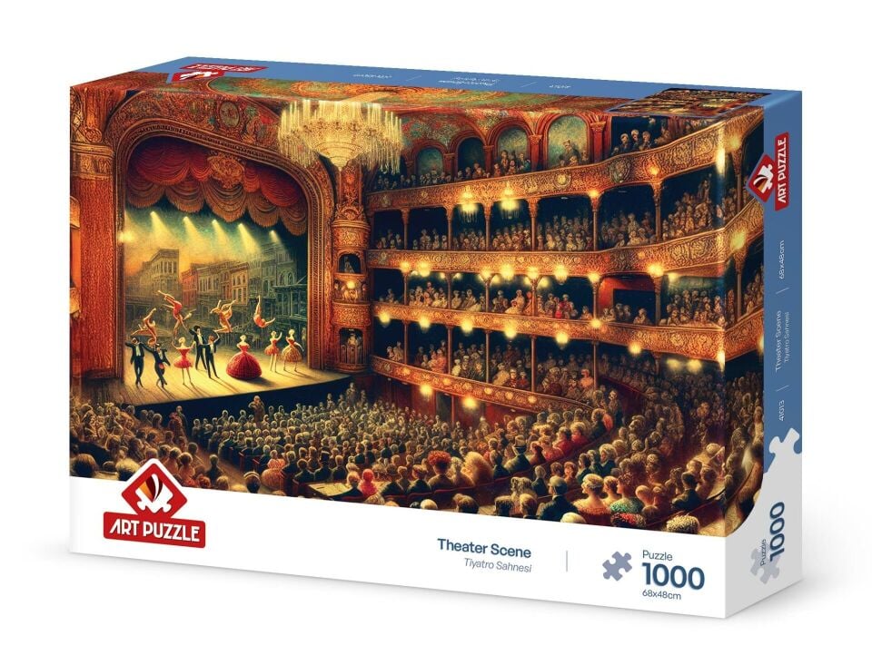 Art Puzzle Tiyatro Sahnesi 1000 Parça Puzzle