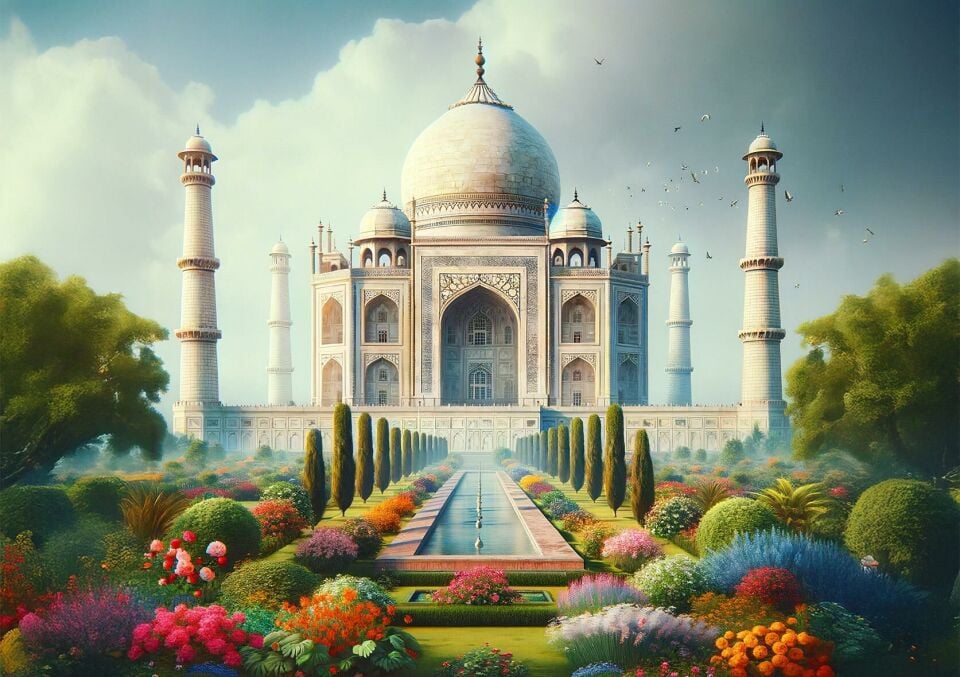 Art Puzzle Taj Mahal 1000 Parça Puzzle