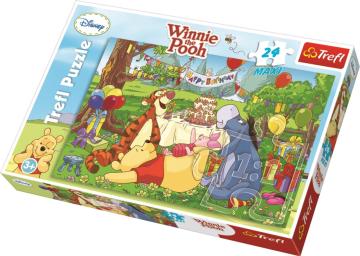Trefl Puzzle Winnie The Pooh Birthday Party 24 Parça Maxi Yapboz