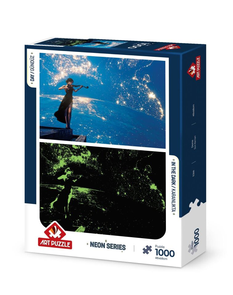 Art Puzzle Son Keman 1000 Parça Neon Puzzle - Puzzlesepeti