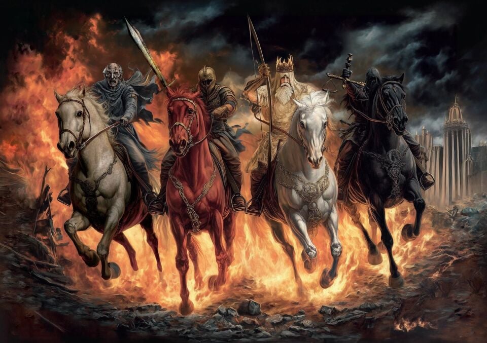 Art Puzzle Mahşerin Dört Atlısı  1000 Parça Puzzle