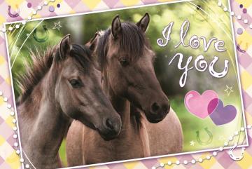 Trefl Puzzle We Love Horses 200 Parça Yapboz