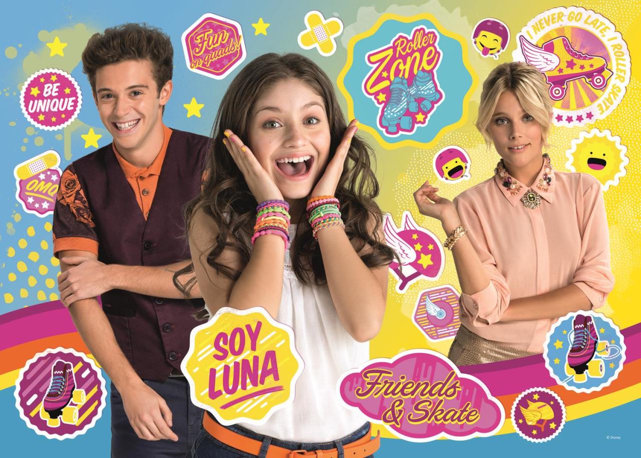 Trefl Puzzle Soy Luna Rollerskating 200 Parça Yapboz