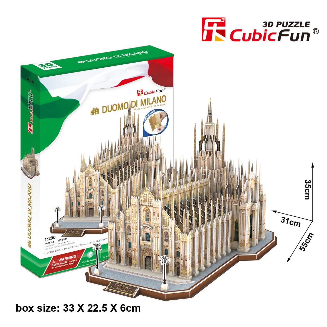 Cubic Fun Duomo Di Milano Katedrali - İtalya