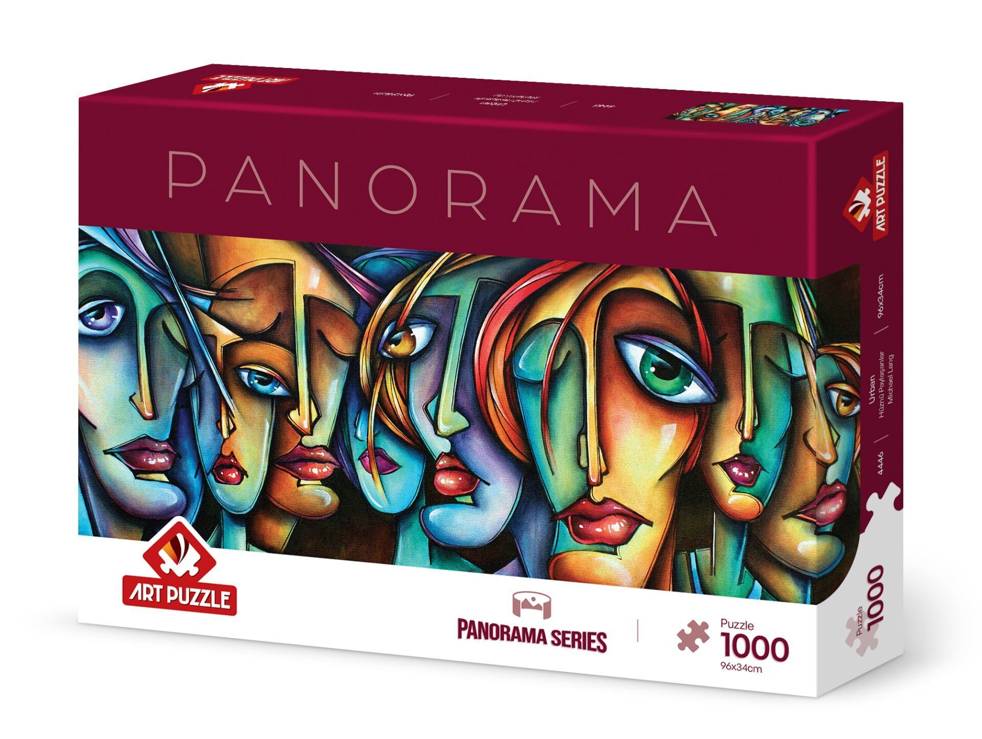 Art Puzzle Hüznü Paylaşanlar  1000 Parça Panorama Puzzle