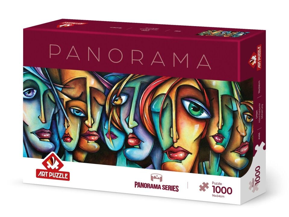 Art Puzzle Hüznü Paylaşanlar  1000 Parça Panorama Puzzle
