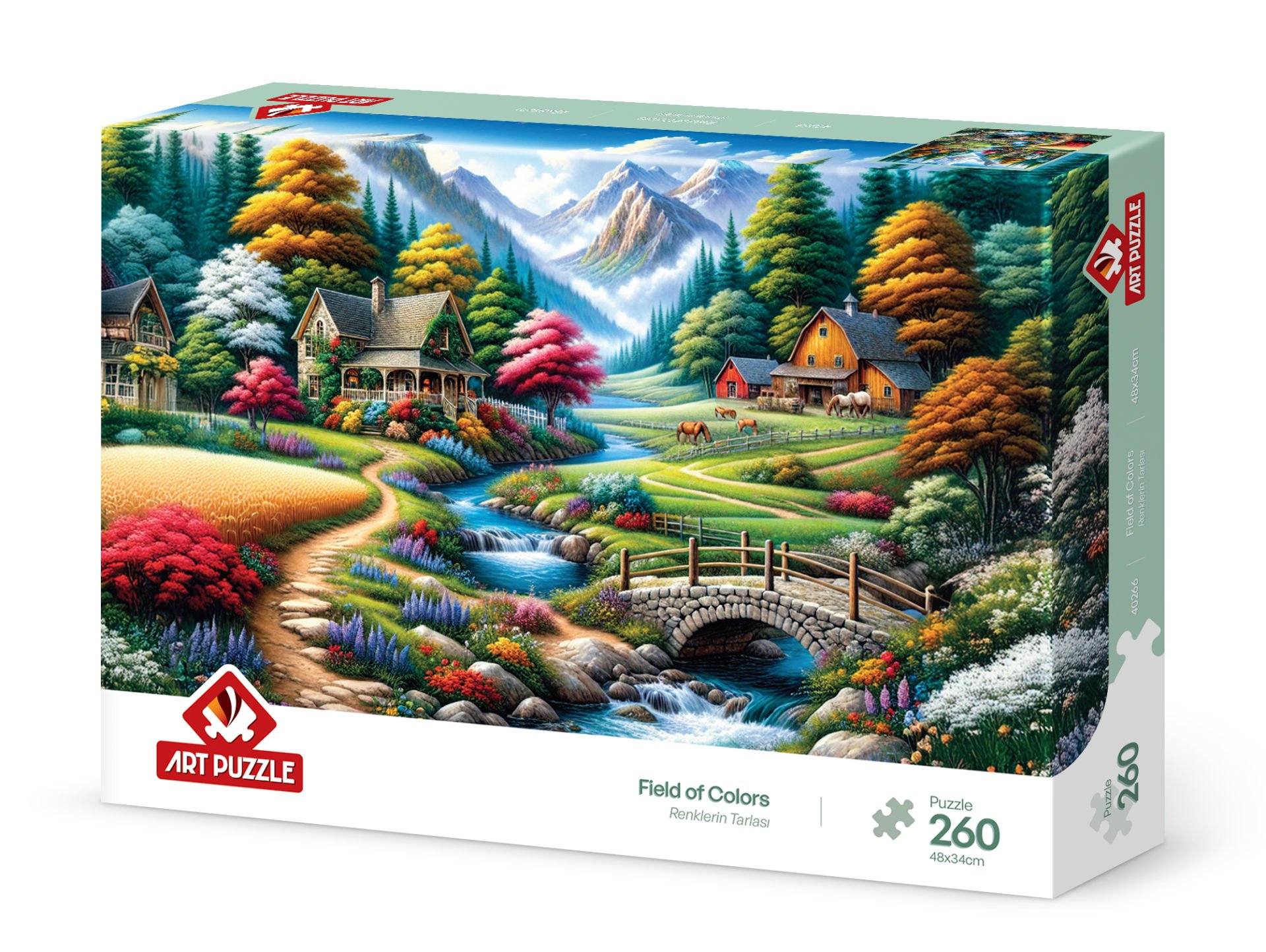 Art Puzzle Renklerin Tarlası 260 Parça Puzzle
