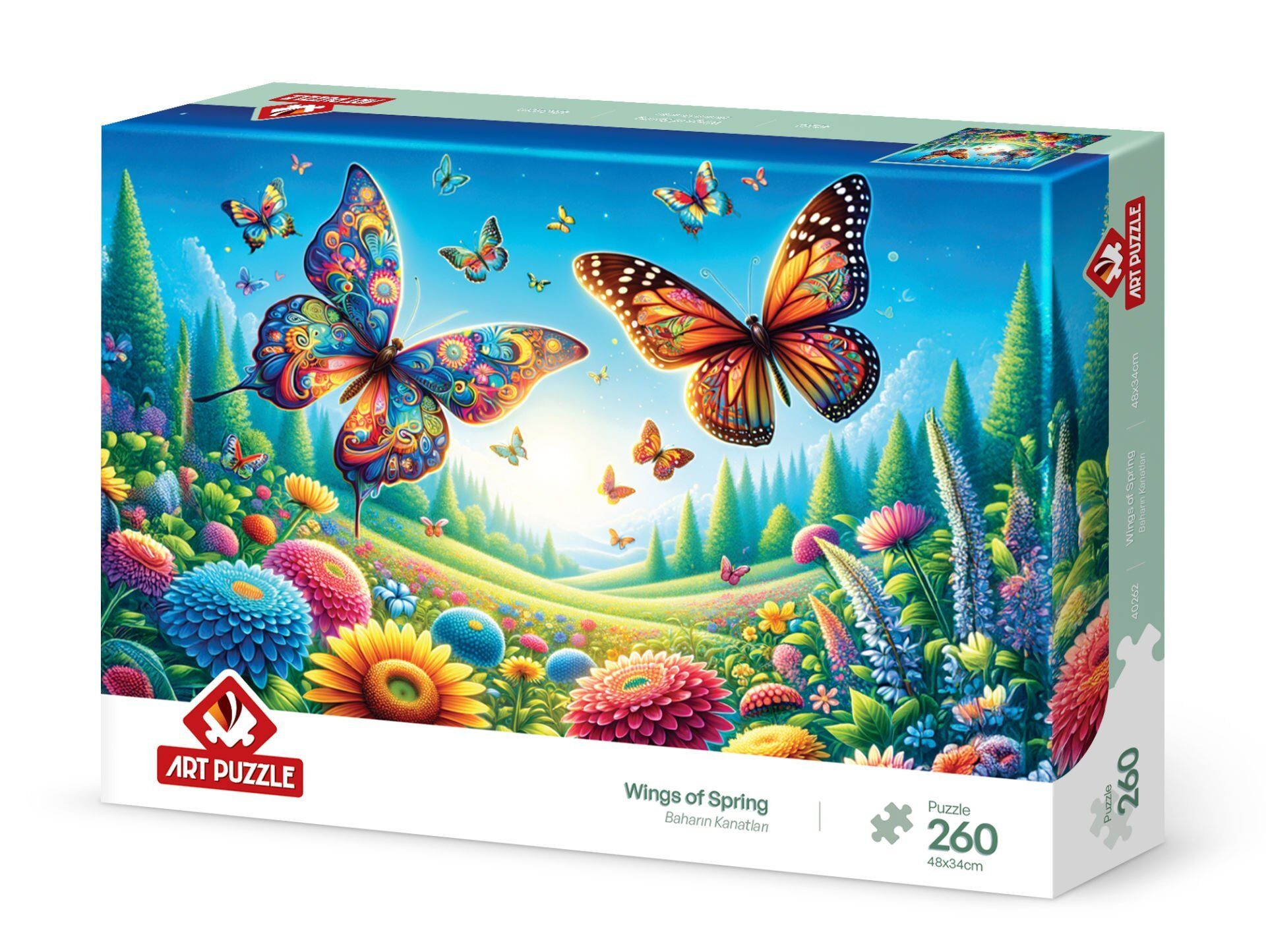 Art Puzzle Baharın Kanatları 260 Parça Puzzle