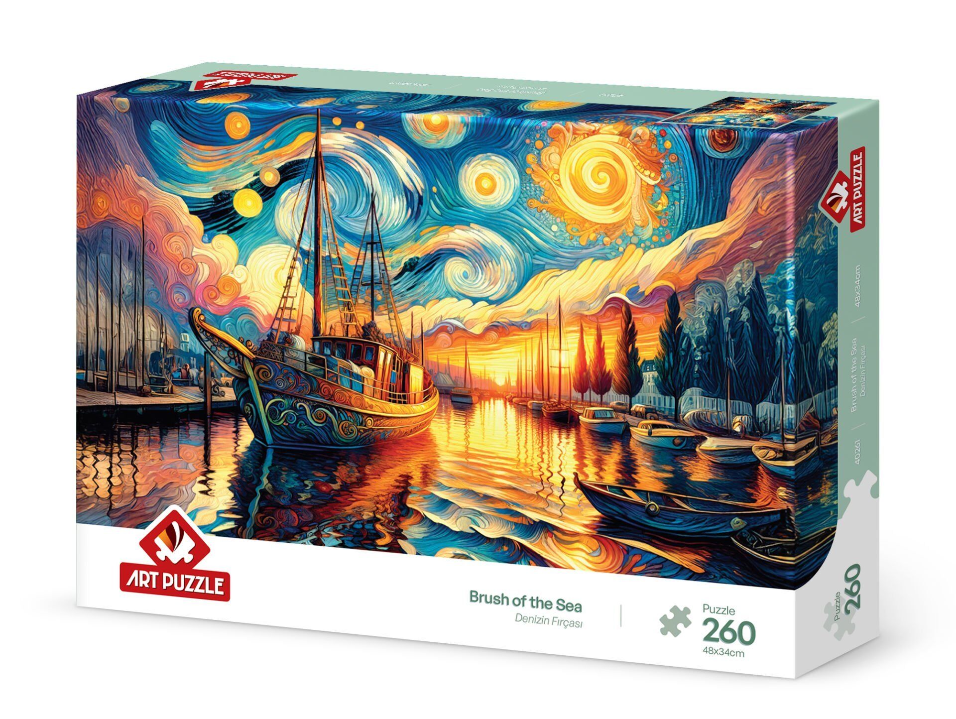 Art Puzzle Denizin Fırçası 260 Parça Puzzle