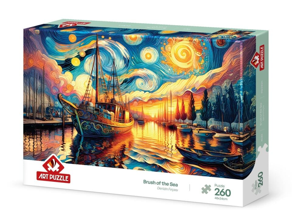Art Puzzle Denizin Fırçası 260 Parça Puzzle