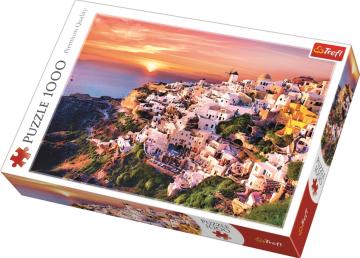 Trefl Puzzle Sunset Over Santorini 1000 Parça Puzzle