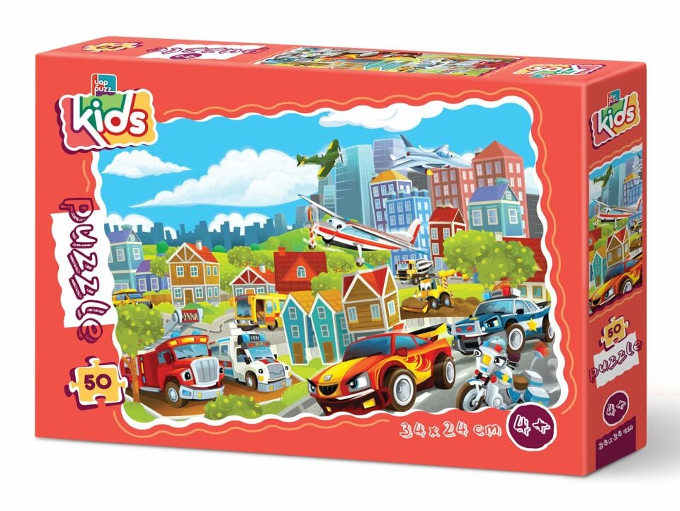 Yappuzz Kurtarma Ekibi 50 Parça Çoçuk Puzzle
