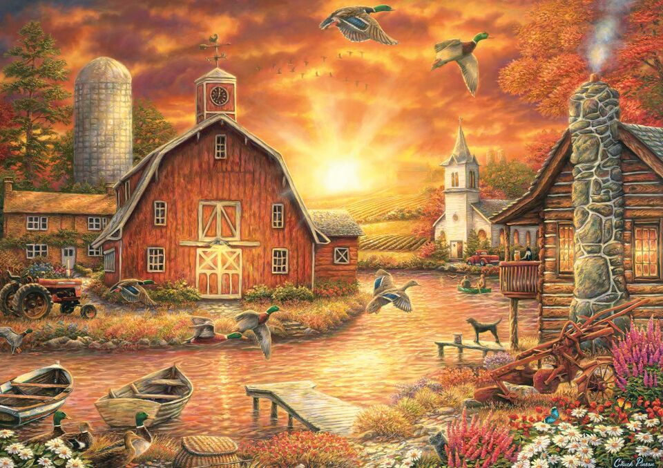 Yappuzz 4'lü Set 1000 Parça Puzzle