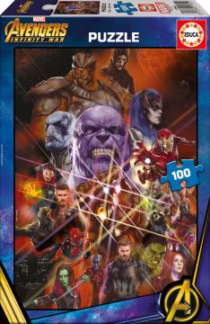 Educa Puzzle Infinity War 100 Parça Karton Puzzle