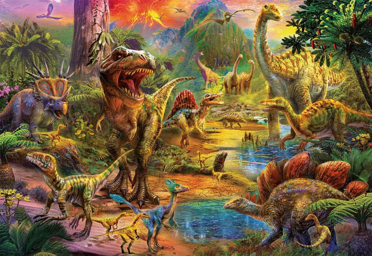 Educa Puzzle Land Of Dinosaurs 1000 Parça Puzzle
