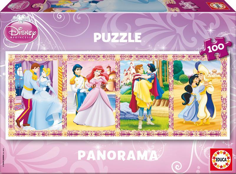 Educa Puzzle Princess, Disney 100 Parça Ahşap Puzzle