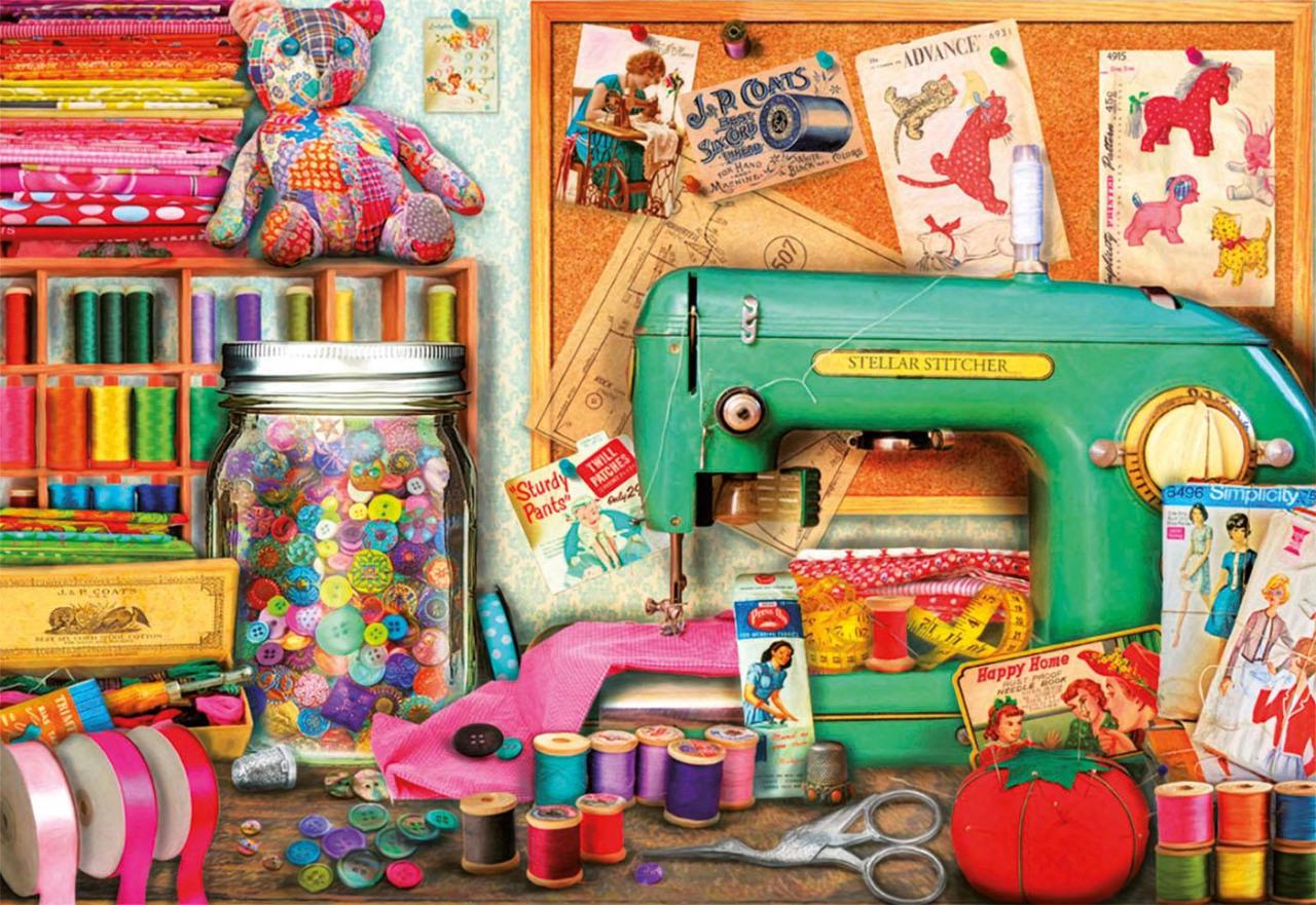 Educa Puzzle Sewing Corner 1000 Parça Puzzle