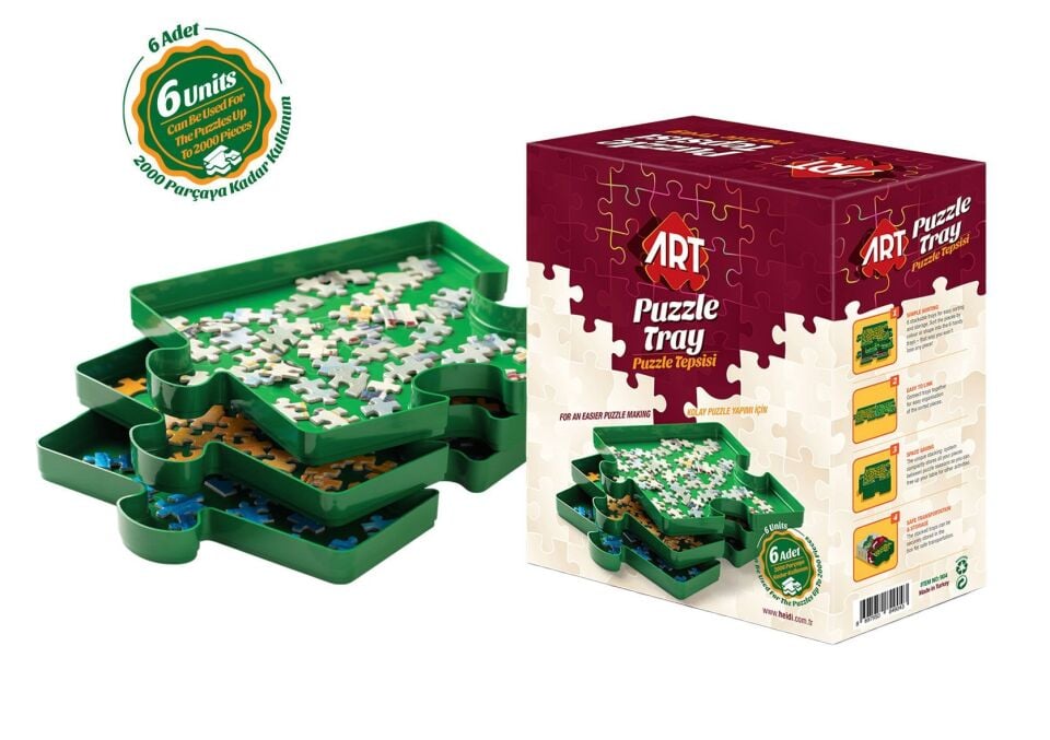 Art Puzzle Puzzle Tepsisi