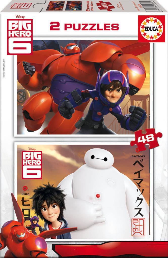 Educa Puzzle EDUCA PUZZLE 2X48 BIG HERO 6