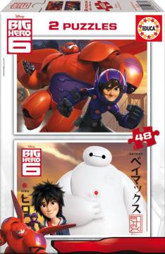 Educa Puzzle EDUCA PUZZLE 2X48 BIG HERO 6