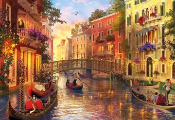 Educa Puzzle Sunset in Venice 1500 Parça Puzzle