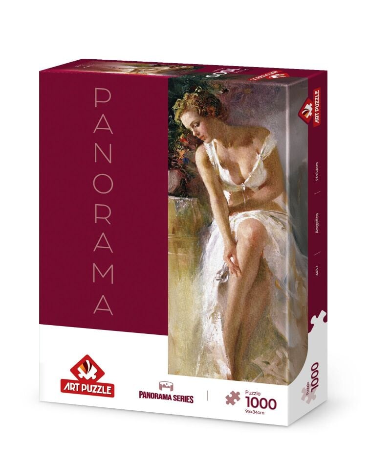 Art Puzzle Angelica  1000 Parça Panorama Puzzle