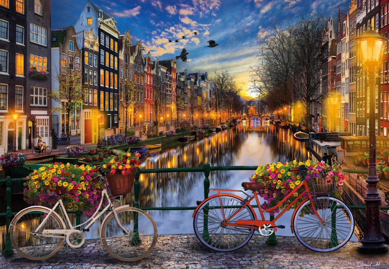Educa Puzzle Amsterdam 2000 Parça Puzzle
