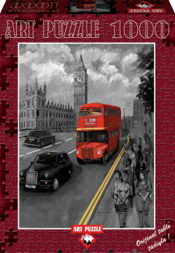 Art Puzzle Londra Otobüsü 1000 Parça Puzzle