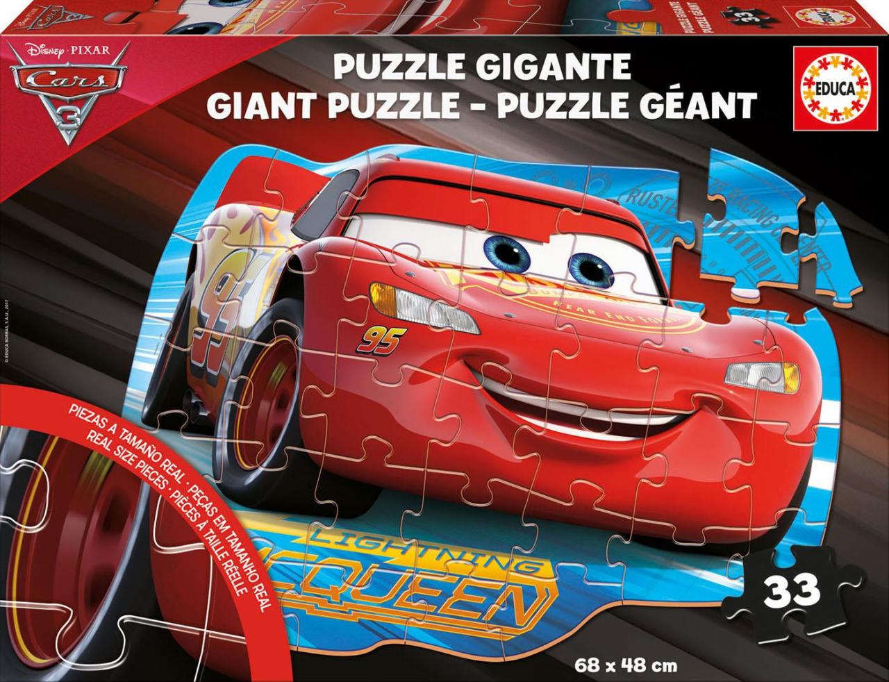 Educa Puzzle Cars 3 Karton Yer Puzzle
