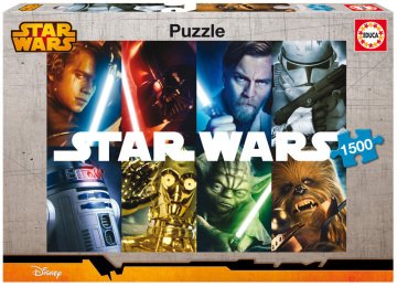 Educa Puzzle EDUCA PUZZLE 16312 1500 STAR WARS