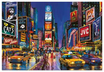 Educa Puzzle Time Square 1000 Parça Neon Puzzle