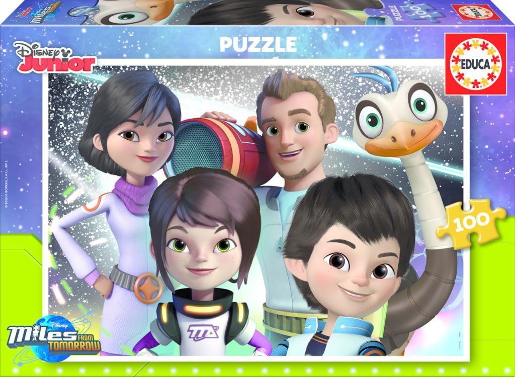 Educa Puzzle Miles From Tomorrowland, Disney 100 Parça