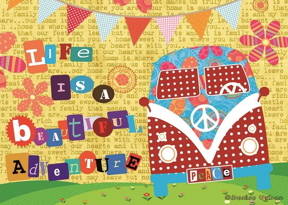 Educa Puzzle Life Is A Beatiful Adventure 500 Parça Puzzle