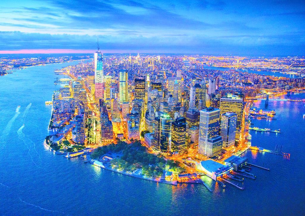 Educa Puzzle New York Aerial 2000 Parça Puzzle