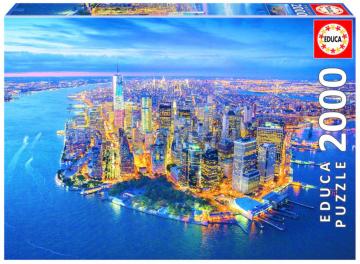 Educa Puzzle New York Aerial 2000 Parça Puzzle
