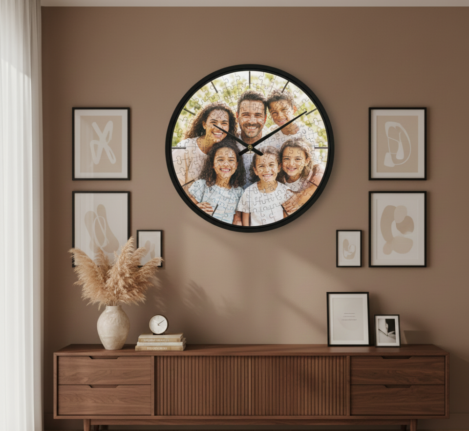 Art Puzzle Kişiye Özel 570 Parça Round Puzzle