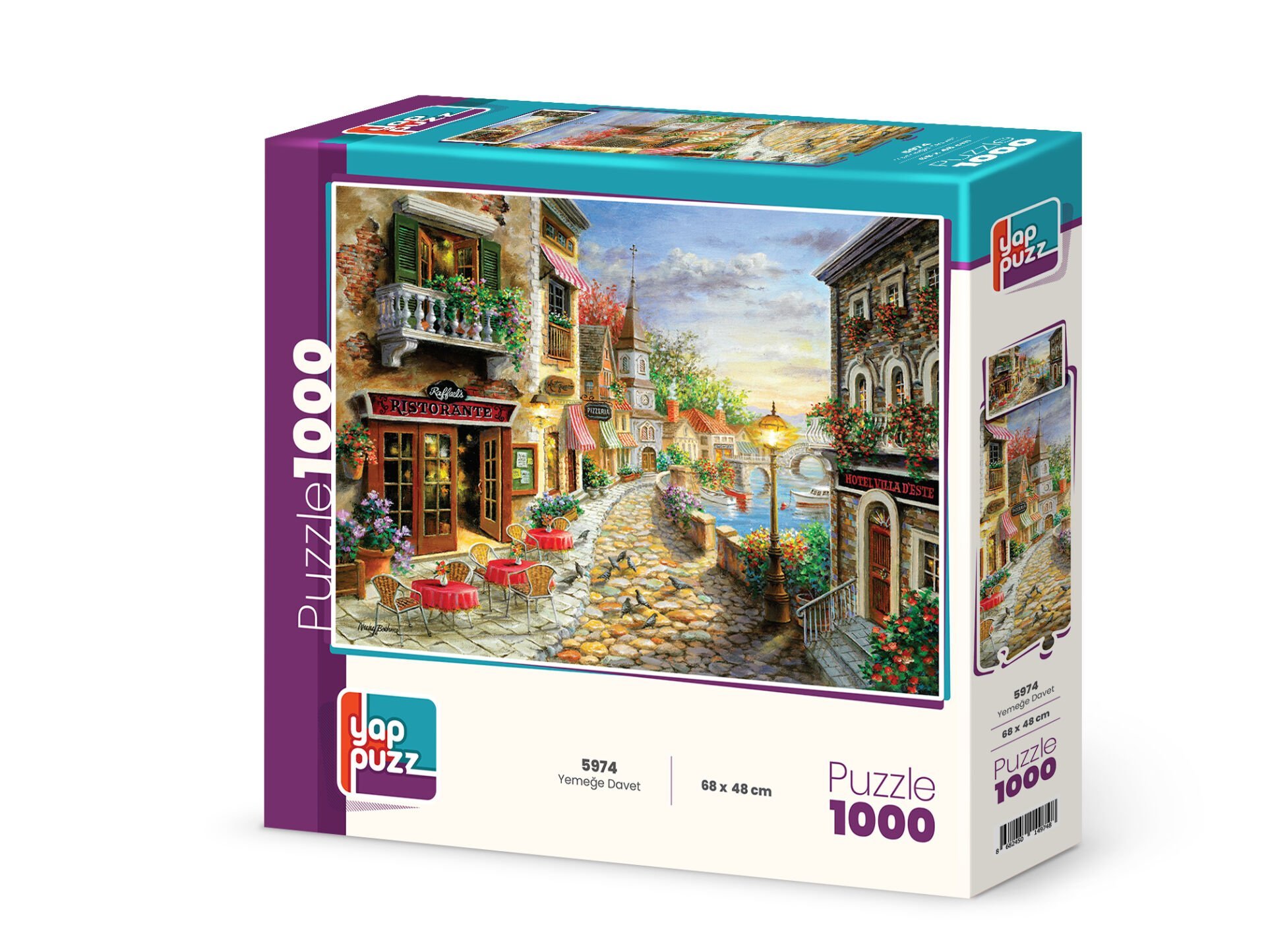Yappuz Yemeğe Davet 1000 Parça Puzzle