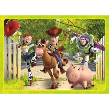 Tref Puzzle Toy Story, Toy Team 4 lü Puzzle (35+48+54+70 Parça)